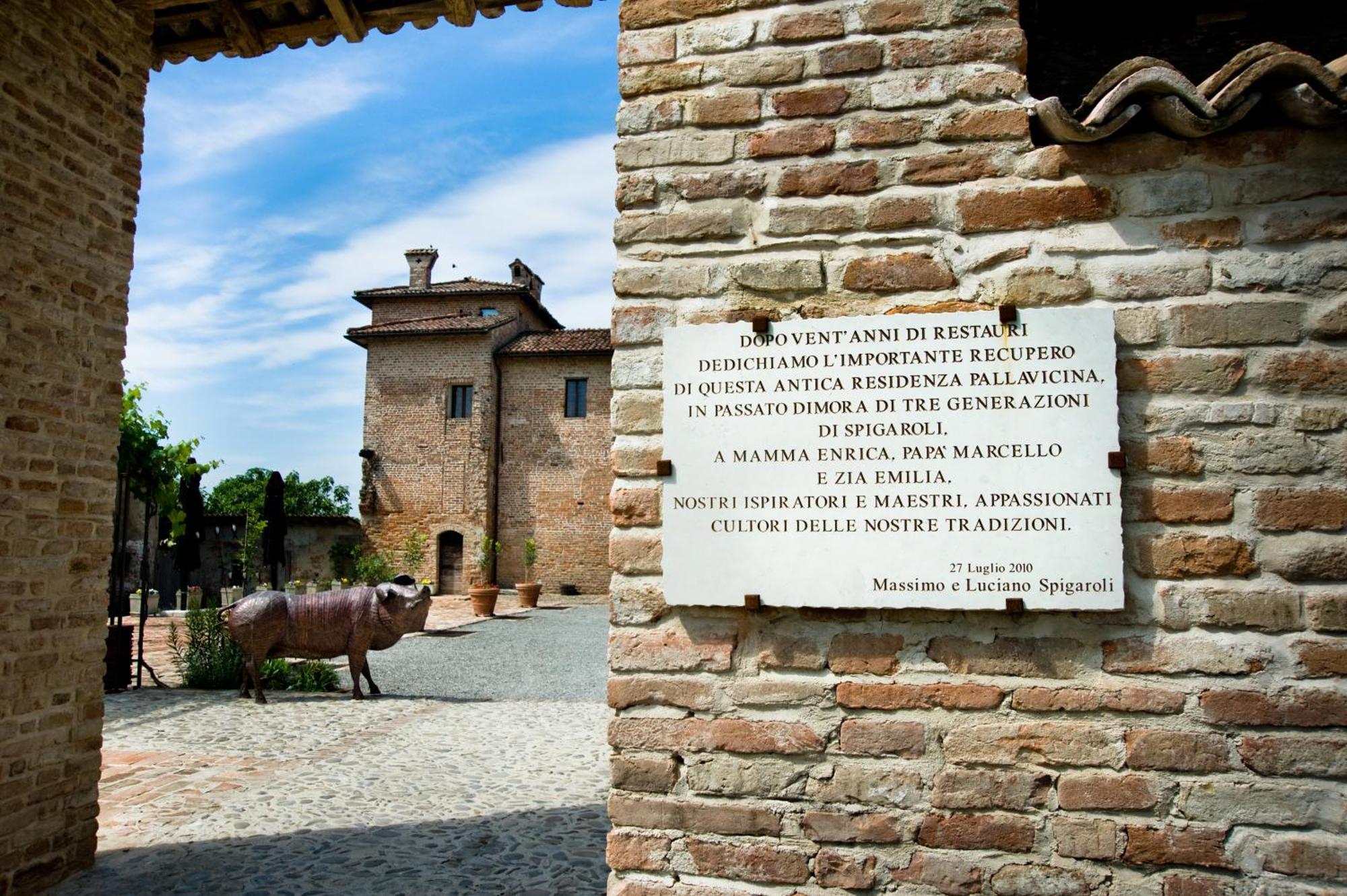 Antica Corte Pallavicina Relais Polesine Parmense Buitenkant foto